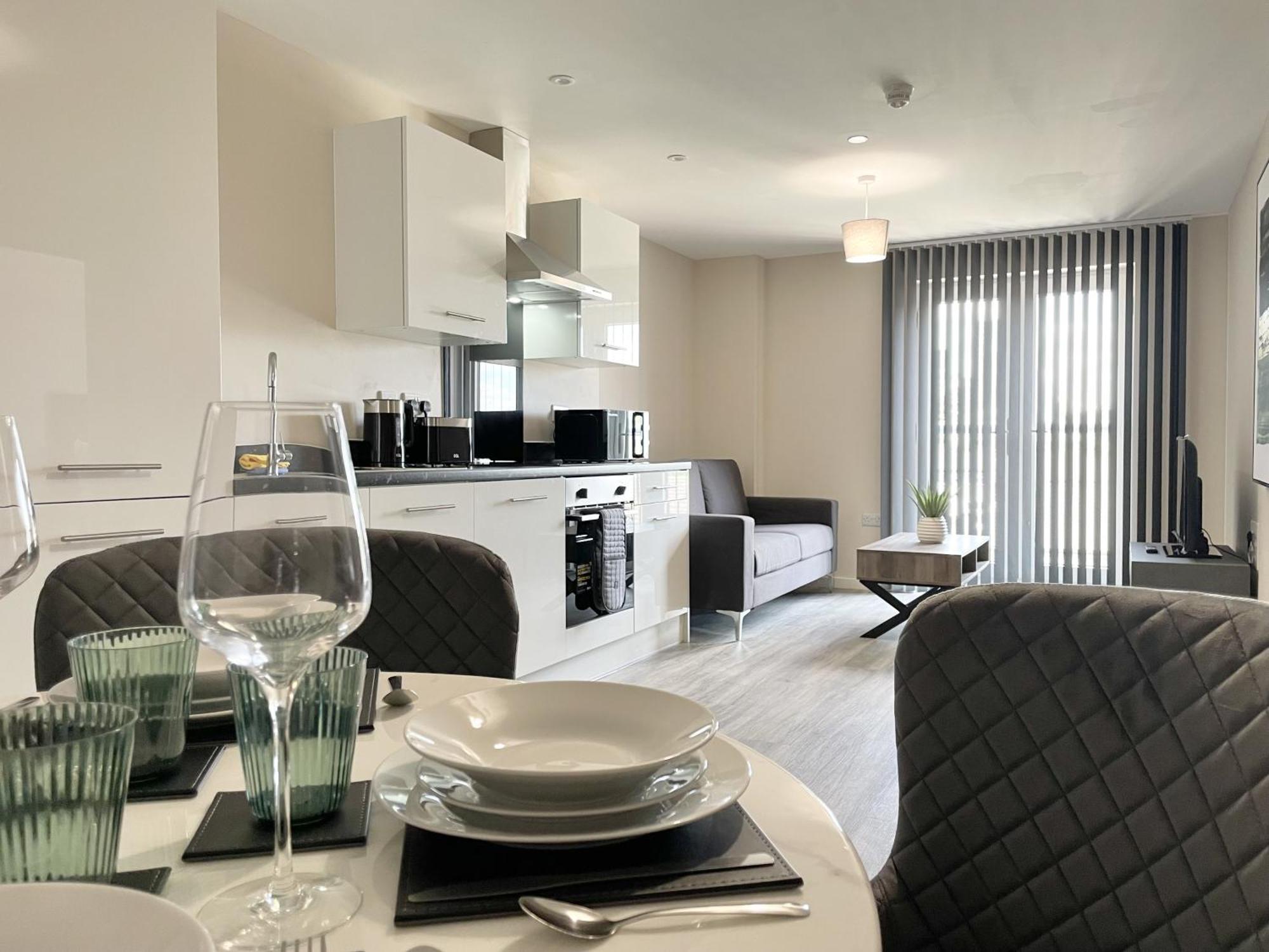 The Bailey Apartment Manchester Bagian luar foto